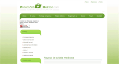 Desktop Screenshot of porodicnidoktor.com